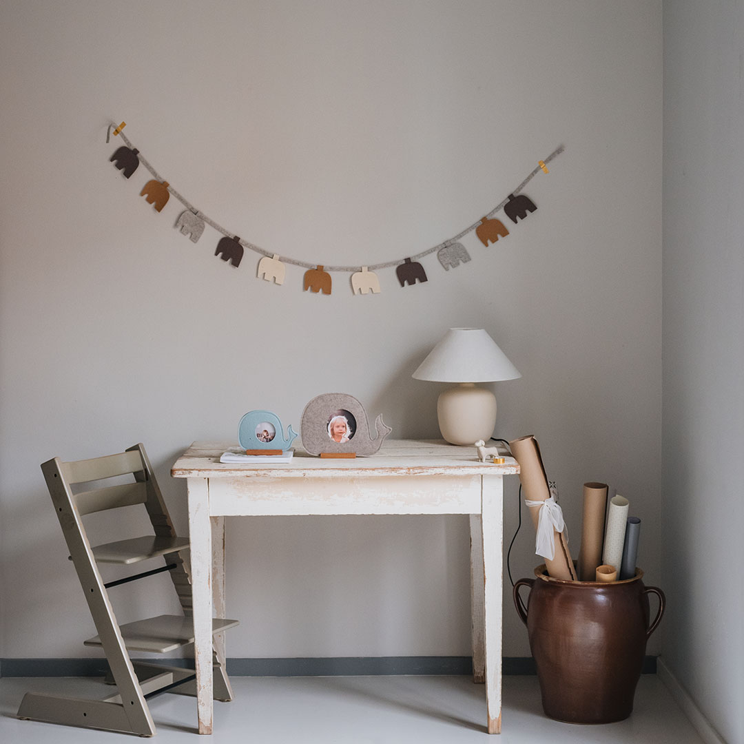 Girlande Wal / Elefant