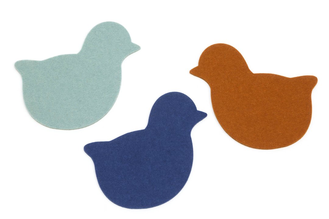 Untersetzer Osterküken 4 St.