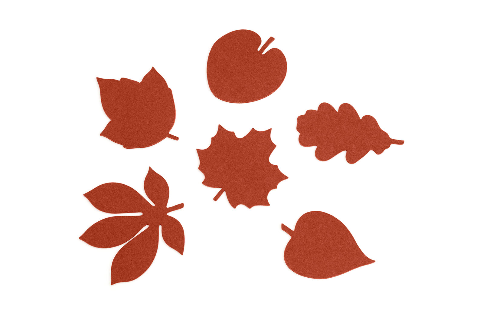 Untersetzer Set Blätter (12 St.)