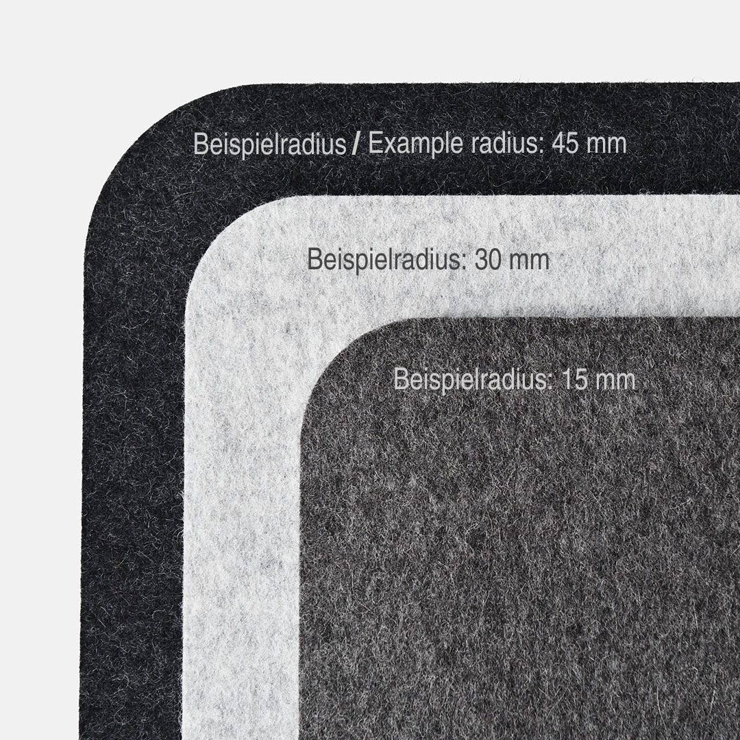 Filz-Zuschnitt Antirutsch 5mm