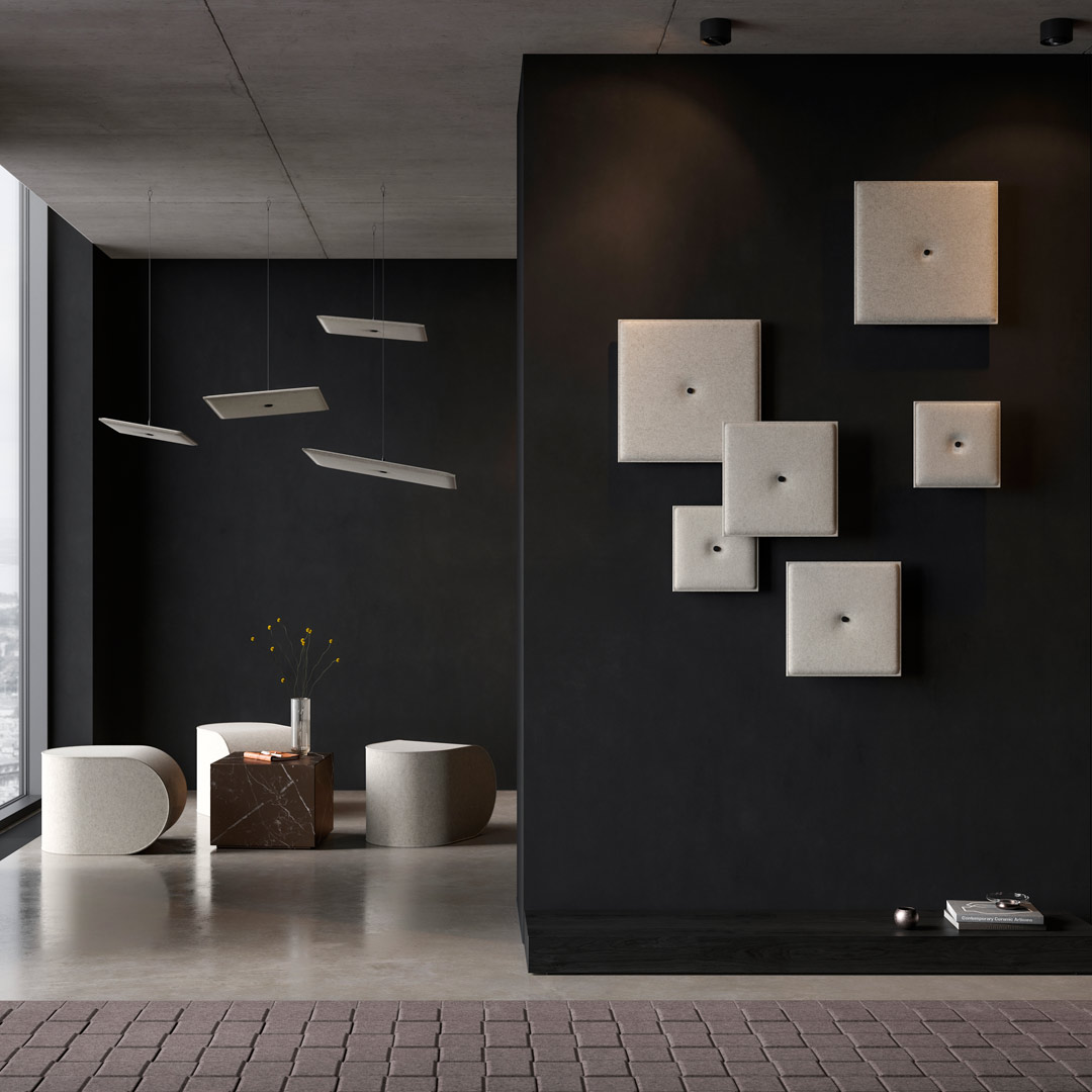 Wandelement Spot Square 3er-Set