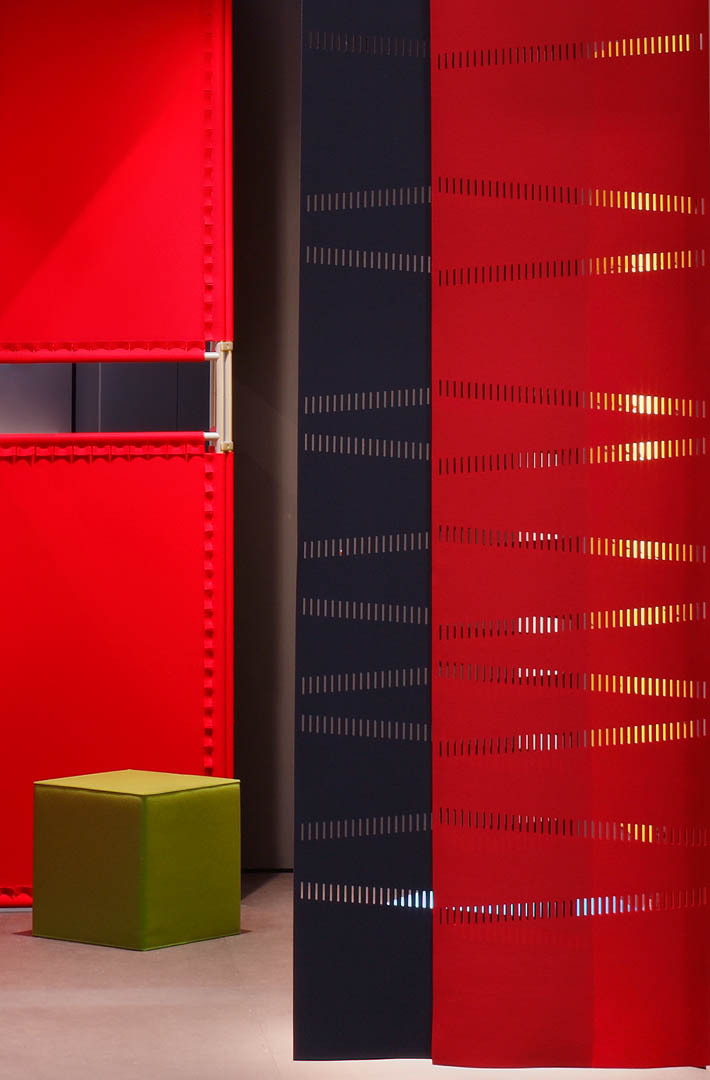 Flächenvorhang Moiré