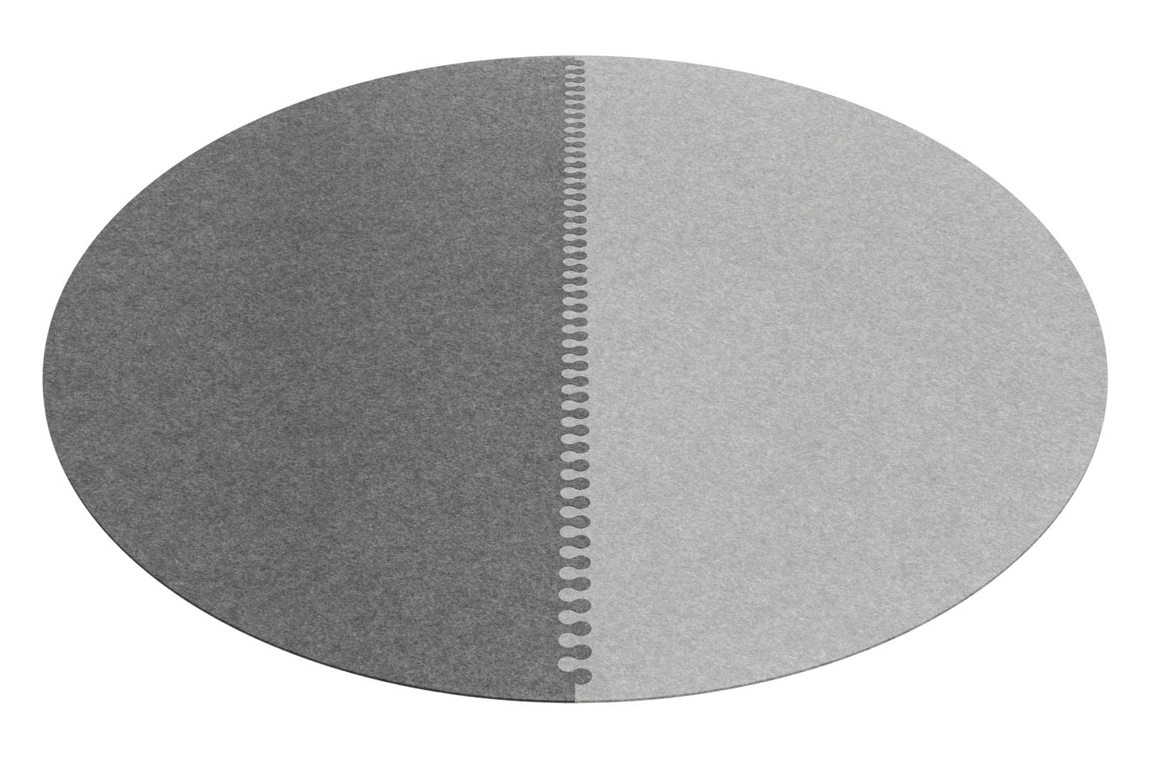 Teppichsystem Zipp 2-teilig rund