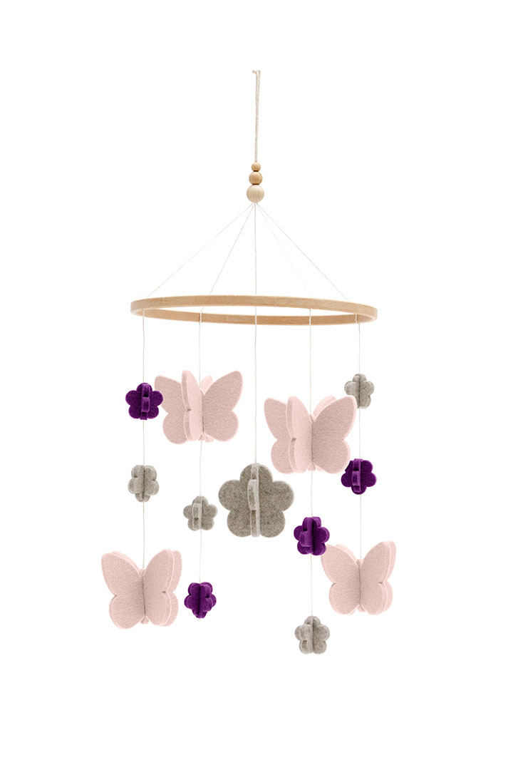 Mobile Schmetterling / Teddy /  Wolke