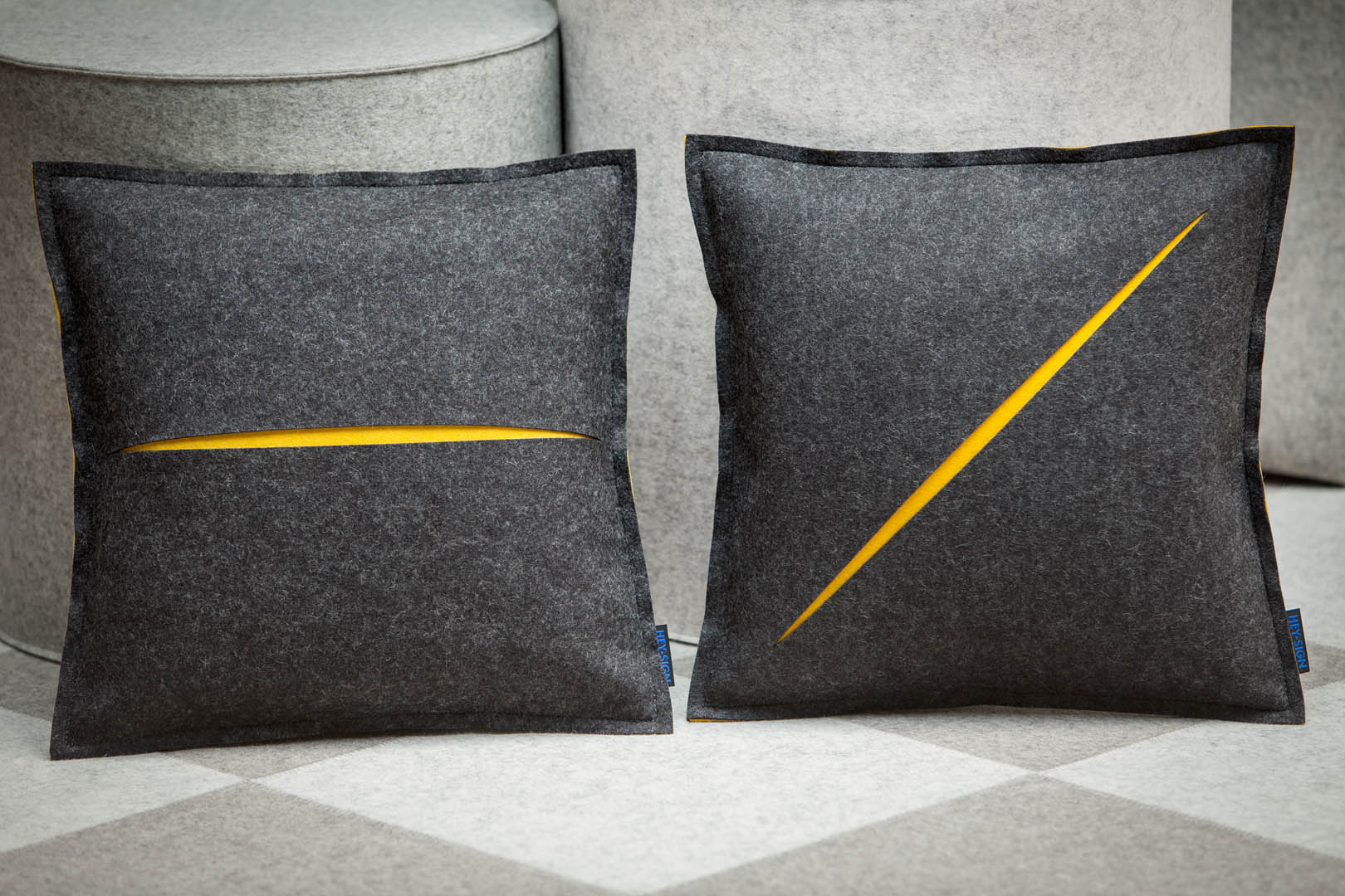 Kissen Cut - Schlitz horizontal