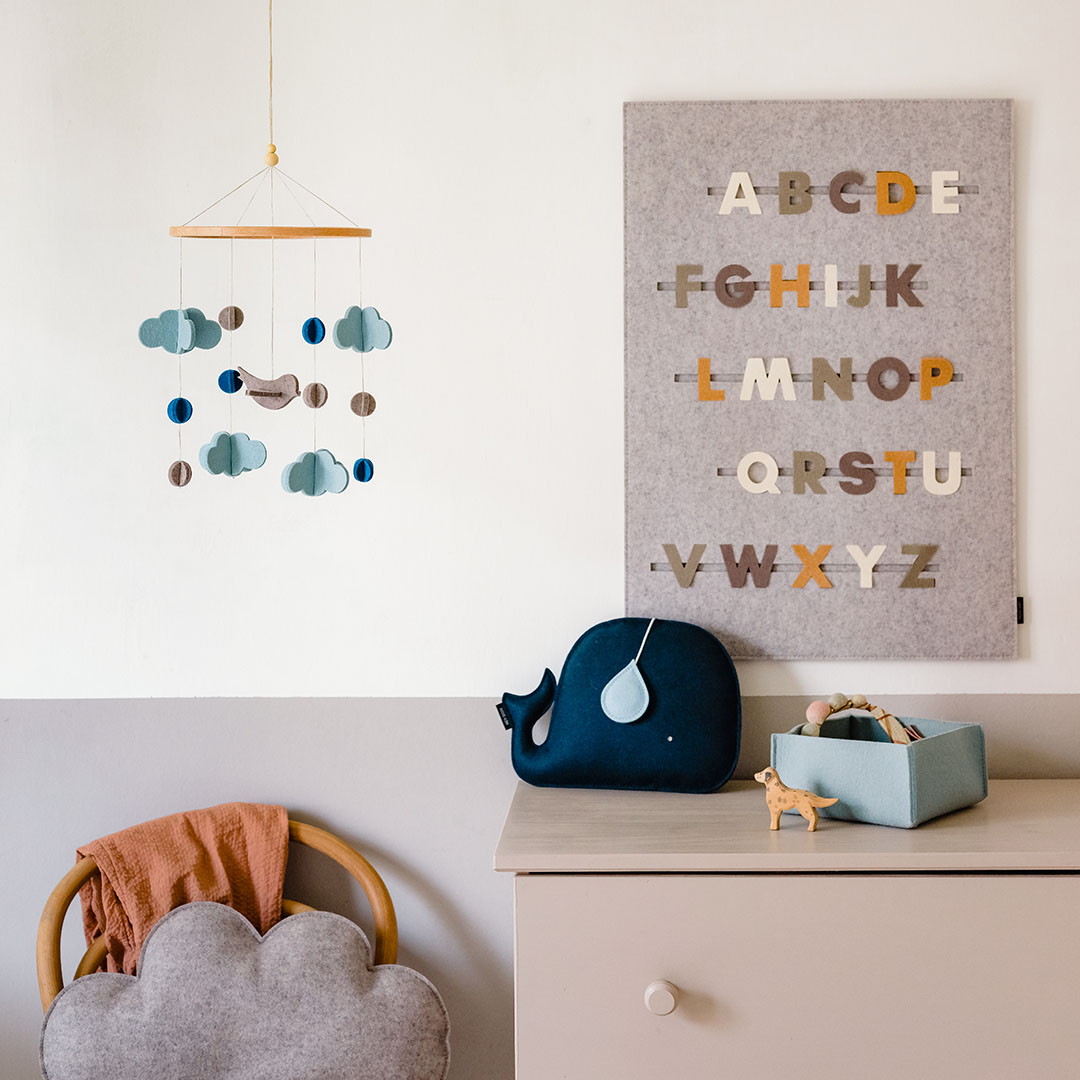 Mobile Schmetterling / Teddy /  Wolke