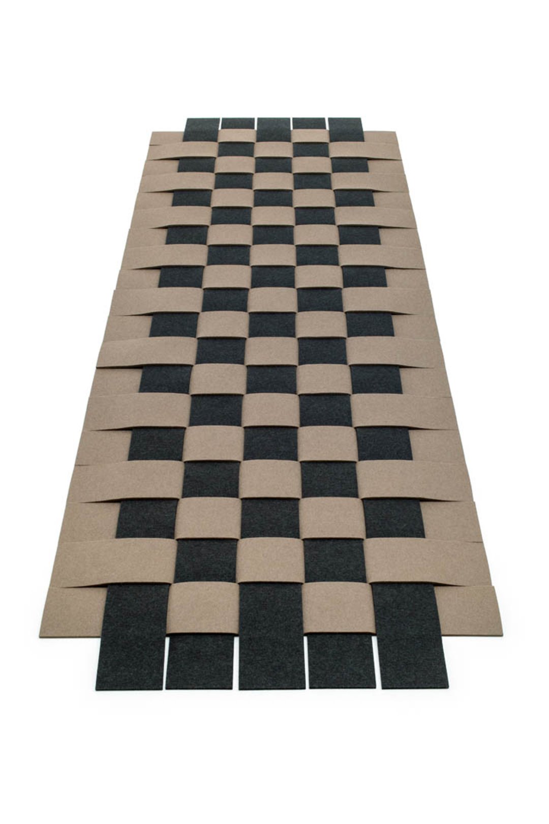 Teppichgeflecht 10 - zweifarbig