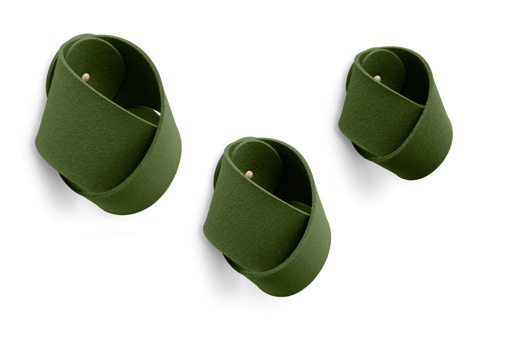 Wandelement Knoten - 3er-Set